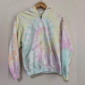 Port And Company Girl’s Tie Dye Full Zip Hoodie. Size XL. Excellent Condition.